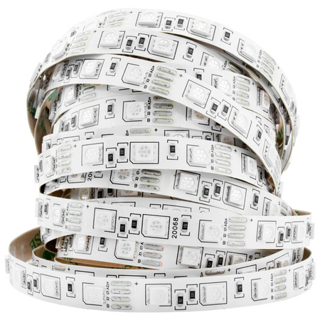 LED pásek 12V, 72W 300LED 5050 RGB 10mm 5m LUMILED