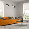 Nástěnná lampa Venkovní fasádní lampa GX53 Black JOY Sanico Goldlux