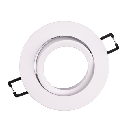 Halogenové stropní svítidlo pro zapuštěnou montáž Kruhové pohyblivé svítidlo MR16 bílé TRIAM LUMILED