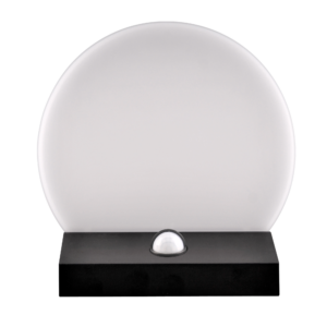 Venkovní nástěnné svítidlo PIR senzor LED IP54 4000K Kruhová černá