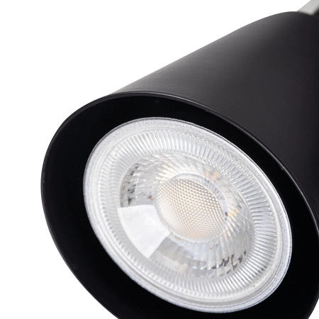 Stropní svítidlo LED GU10 s nastavitelným reflektorem Sempra Kanlux Black