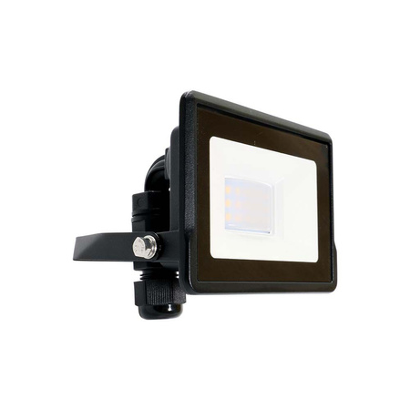 Reflektor LED 10W 735lm 3000K IP65 černý s čipem Samsung VT-118 V-TAC