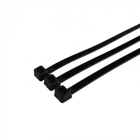 Stahovací pásky 7,6x200 mm černé UV TRIPERS PREMIUM OKP-76200B .MORE 50 ks.