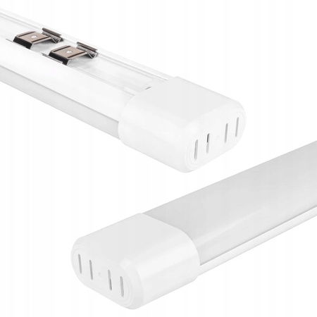 Lineární svítidlo LED 18W 1820lm 6500K studená 120° bílá plochá Masterled