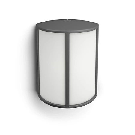 Zahradní lampa LED nástěnná lampa STOCK myGarden 6W 2700K IP44 Antracit PHILIPS