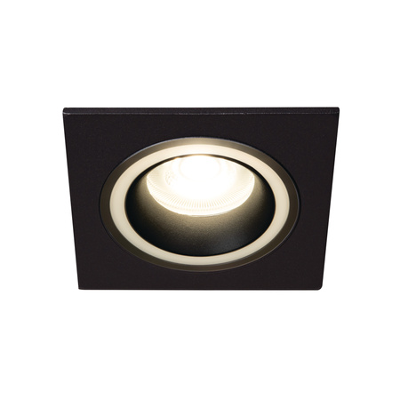 Halogenové bodové svítidlo LED GU5.3 GU10 Square Black Feline Kanlux Flush Mount