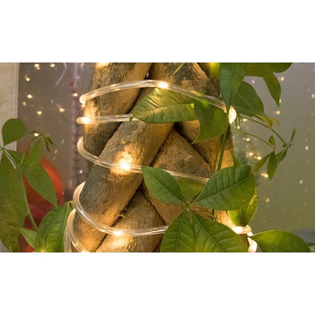 Solární zahrada Girland 100x LED dekorativní světelný řetěz 11.9 m 3000K