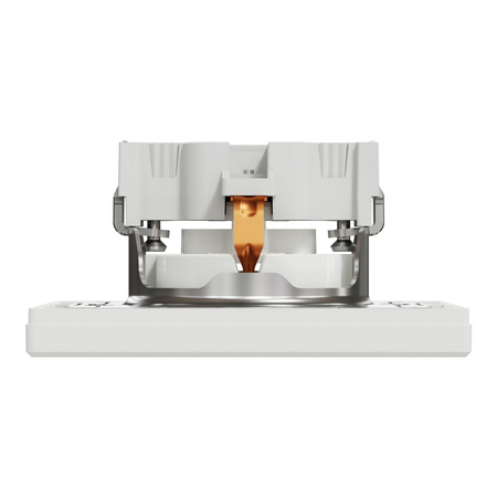 Jednozásuvka 2P+E s rámem SCHNEIDER ASFORA