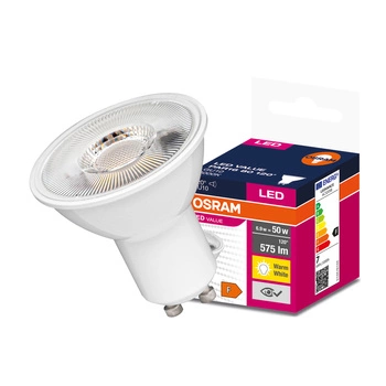 LED žárovka GU10 6.9W = 50W 575lm 3000K Teplá bílá 120° OSRAM Hodnota