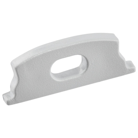 Povrchový Hliníkový Profil pro LED KM34, Stříbrný 1m + Průhledná Krytka + Záslepky LUMILED