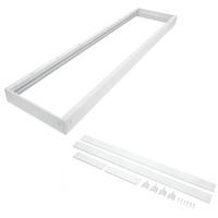 Rámeček pro povrchovou montáž 63 mm pro LED panel 30x120 cm Klik White Kobi