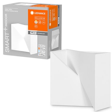 Nástěnné svítidlo SMART+ WIFI Chytré nástěnné svítidlo 23W ORBIS SWAN WHITE LEDVANCE