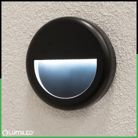 Venkovní zahradní schodišťová nástěnná lampa CCT 3000-6500K LED 4W IP65 VIREO LUMILED