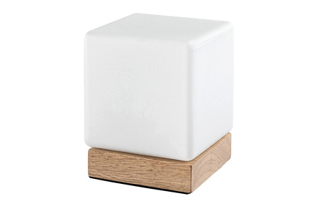 Stolní lampa Stolní noční dekorativní 1,3W 40lm 3000K stmívatelná hnědá skandinávská Pirit Rabalux