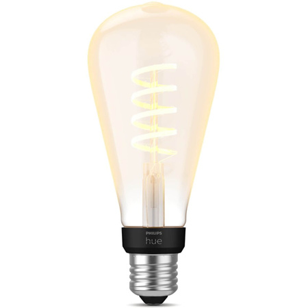 LED Edison E27 ST72 7W CCT PHILIPS HUE White & Ambiance Filament Bluetooth Zigbee žárovka