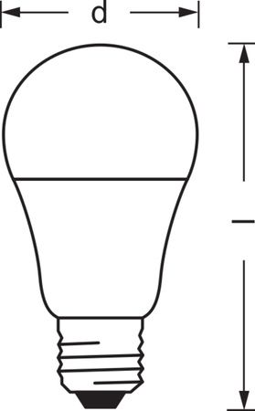 3x LED žárovka E27 A75 14W 1521lm 2700K Teplá bílá LEDVANCE SMART+ WiFi Stmívatelné