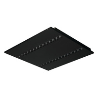 LED povrchový panel 60x60 Lamp 50W 5450lm 3500K Warm 60° Black Kanlux