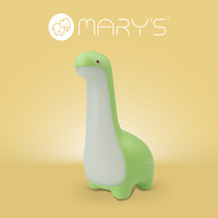 Dětské noční světlo LED 1,8W 3000K teplé USB dobíjecí 900mAh zelené MARY'S DINOSAUR