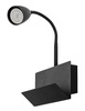 Nástěnné svítidlo LED GU10 Black Modern Tacito Rabalux