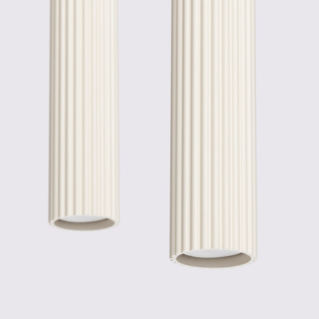 Stropní závěsné svítidlo Tuba Spot 2x GU10 Beige Carbon Deep Space SL.1593 Sollux