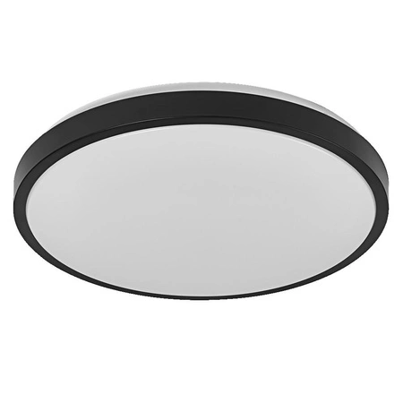 Stropní svítidlo LED Plafond s povrchovou montáží 24W 1450lm 3000K Warm Black 39cm Orbis Ledvance