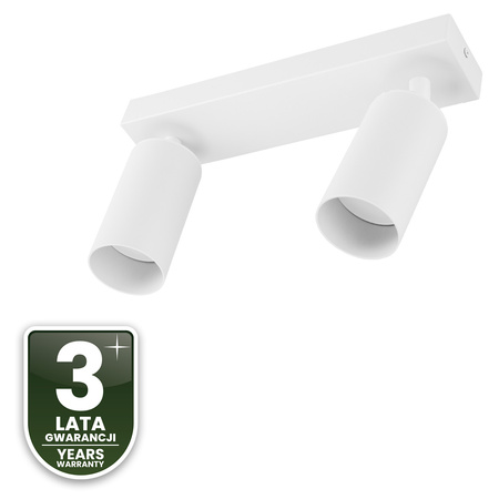 SPOT TUBA Reflektor Halogenové stropní svítidlo 2x GU10 TABULA LUMILED