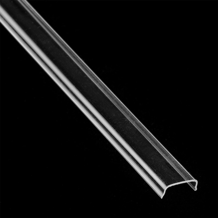 Povrchový Hliníkový Profil pro LED KM34, Stříbrný 2m + Průhledná Krytka + Záslepky LUMILED