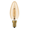 Dekorativní LED žárovka B35 Candle E14 3,4W = 25W 250lm 2200K Warm 320° Filament Dimmable Vintage 1906 Osram