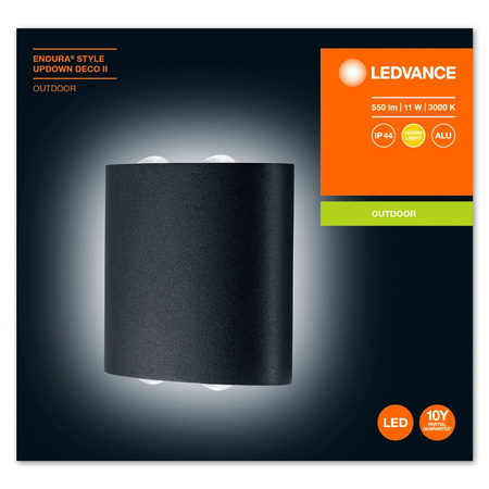 Nástěnné svítidlo fasádní nástěnné svítidlo 11W Endura Style UPDOWN Deco II LEDVANCE