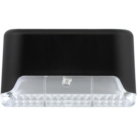 2x Solární LED schodišťové svítidlo Dekorativní lampa Soumrak Senzor IP44 Teplý