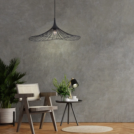 Stropní závěsné svítidlo E27 černé Arielle Sanico Goldlux