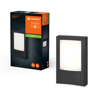 Venkovní zahradní lampa LED fasádní nástěnná lampa 12,5W 900lm 3000K IP44 Endura Ledvance šedá