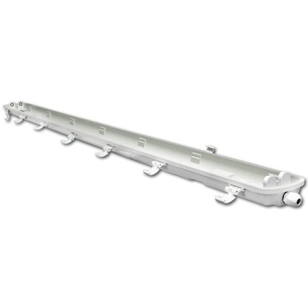 Ohnivzdorné svítidlo 150cm 2xT8 G13 IP65 Transparent Masterled