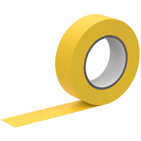 Silná PVC izolační páska Voděodolná 15mm x 0.13mm Žlutá 10m