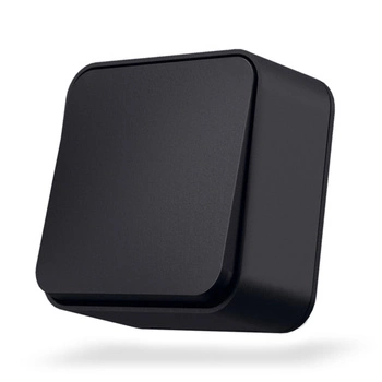 Vypínač světla 1gang 10A Povrchová montáž černá BINERA VIDEX