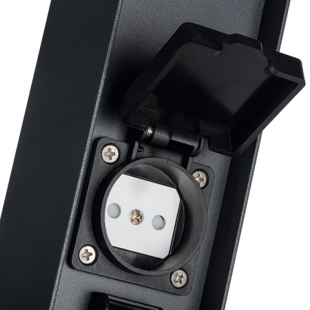 G9 IP44 antracit DASTEN KANLUX Venkovní objímka sloupek KANLUX