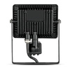 Reflektor LED 20W 1600lm 3000K IP65 Black s pohybovým senzorem a funkcí CUT-OFF Samsung Chip VT-20-SB V-TAC