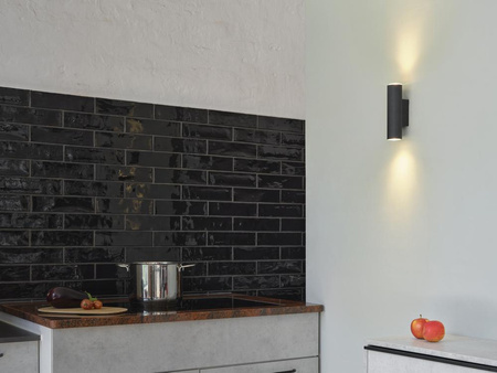 Dekorativní nástěnné svítidlo Povrchová nástěnná lampa GU10 Black Decor Ledvance