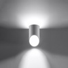 LED nástěnné svítidlo PENNE G9 nástěnné svítidlo horní spodní 20cm bílé SOLLUX