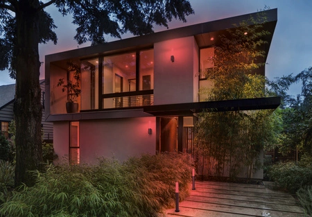 Chytré LED zahradní nástěnné svítidlo 7.5W RGB+W Tmavě šedá SMART+ WiFi FLARE LEDVANCE