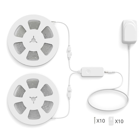 LED pásek 36W RGBIC 20m Smart SMART WiFi Bluetooth Aplikace WiZ