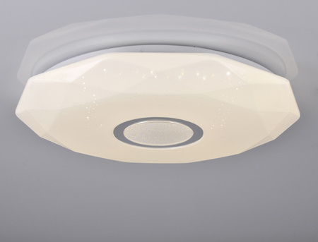 Stropní LED svítidlo Stropní svítidlo DIAMOND 36W 3060lm 50cm GOLDLUX (Polux) + dálkový ovladač 3000K-6500K