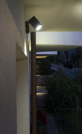 Venkovní zahradní fasádní svítidlo WALL LED Mini 5005 DG GU10 Su-Ma