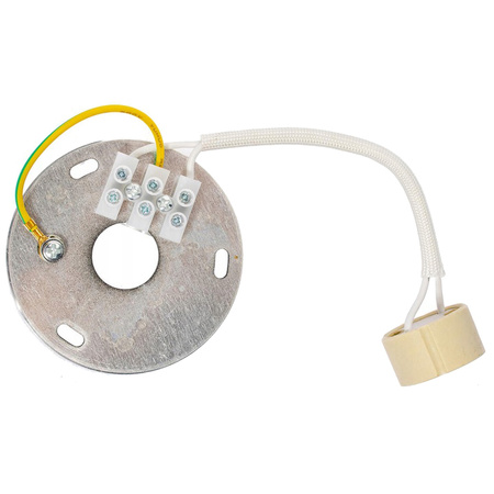 Přisazené HALOGENOVÉ pohyblivé GU10 kulaté černé svítidlo 84mm