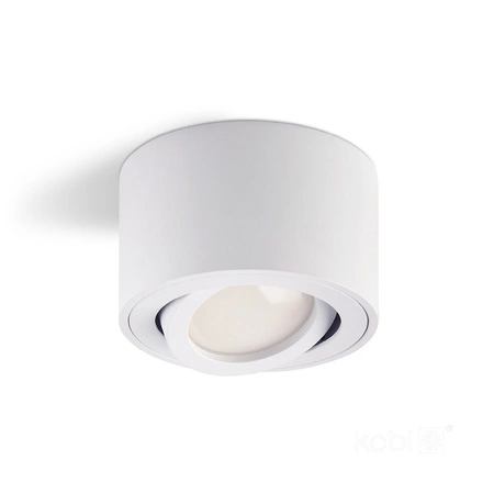 Halogenové bodové svítidlo pro povrchovou montáž GU10 Round White OH36 Kobi