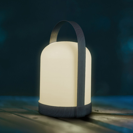 Sanico Goldlux Přenosná bateriová LED kempingová lampa 0,3 W 3000K RGBW bílá menší Sanico