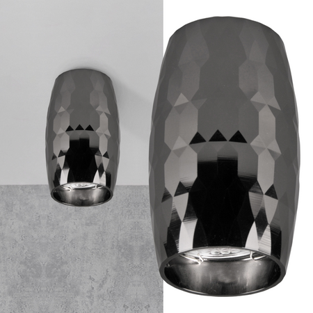 Bodové svítidlo GU10 Black BELLA Sanico Goldlux pro povrchovou montáž