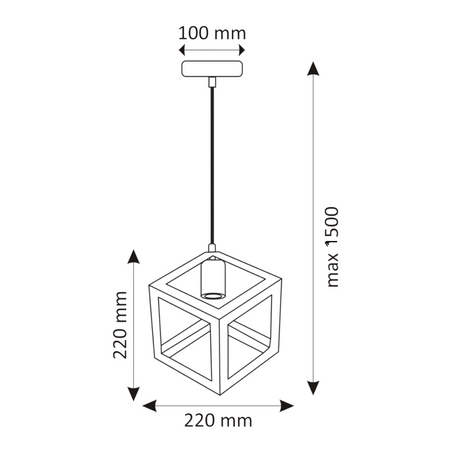 Stropní závěsné svítidlo Dekorativní závěs E27 Zlatá Švédsko Sanico Goldlux