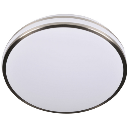 Stropní svítidlo ORBIT 30 LED stropní svítidlo 15W GOLDLUX (dříve Polux) NICKEL 1600lm 4000K