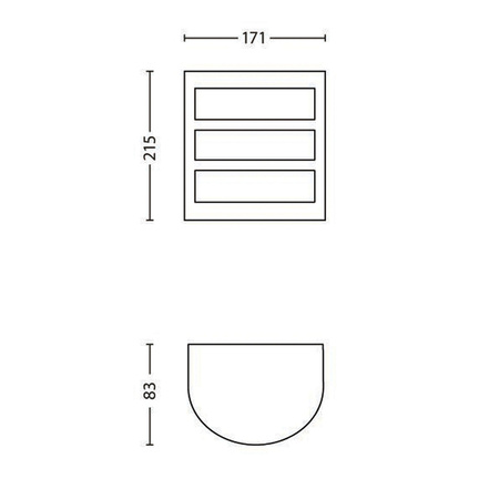 PYTHON 3,8W zahradní lampa LED s čidlem pohybu 2700K teplá IP44 stříbrná PHILIPS